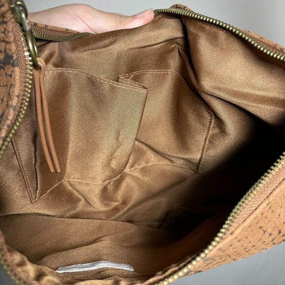 Universal Thread Brown Snake Print Hobo Bag - Picture 9 of 12